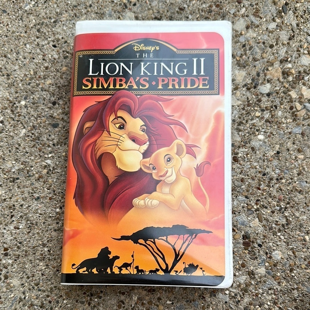 Lion King 2 Simbas Pride VHS Tape